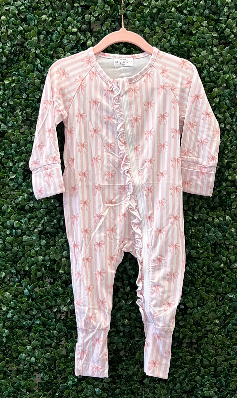 RTS Dainty Pink Bows Bamboo