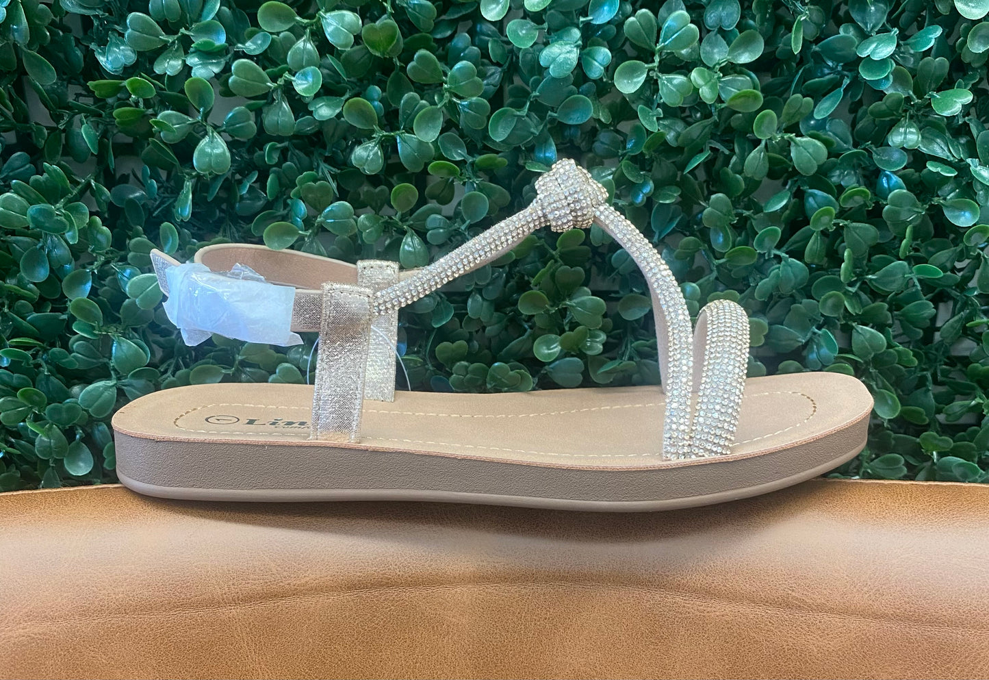 Discounted Gold Sparkle Sandals Collection