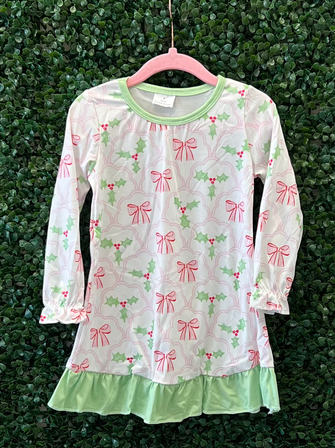 RTS Holly and Bows Christmas Pajamas Collection