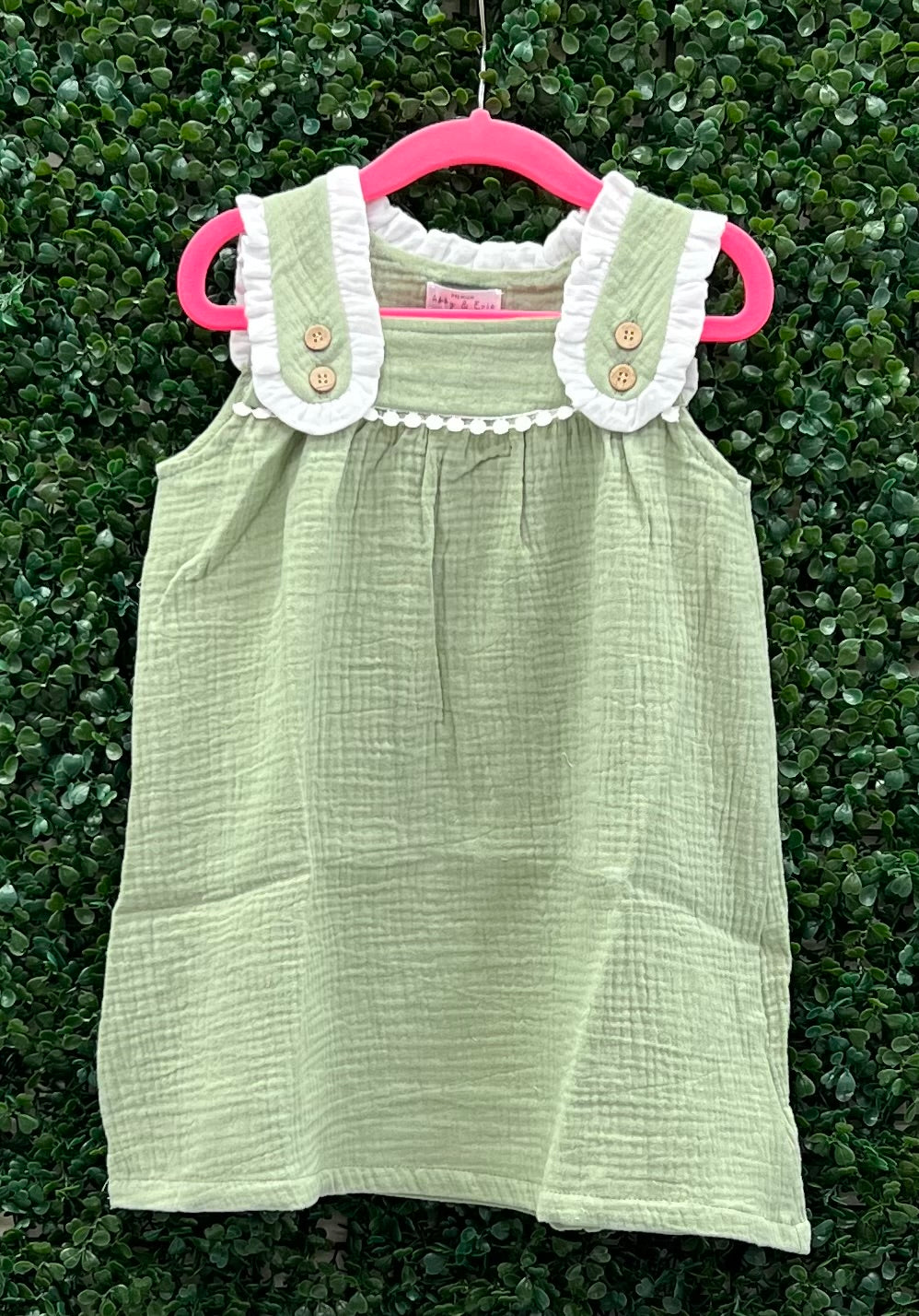 RTS Dainty Green Muslin Collection