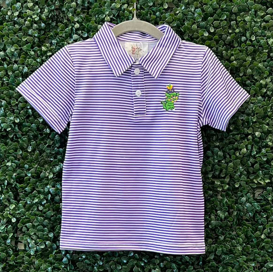 Discounted Mardi Gras Striped Shirt Collection