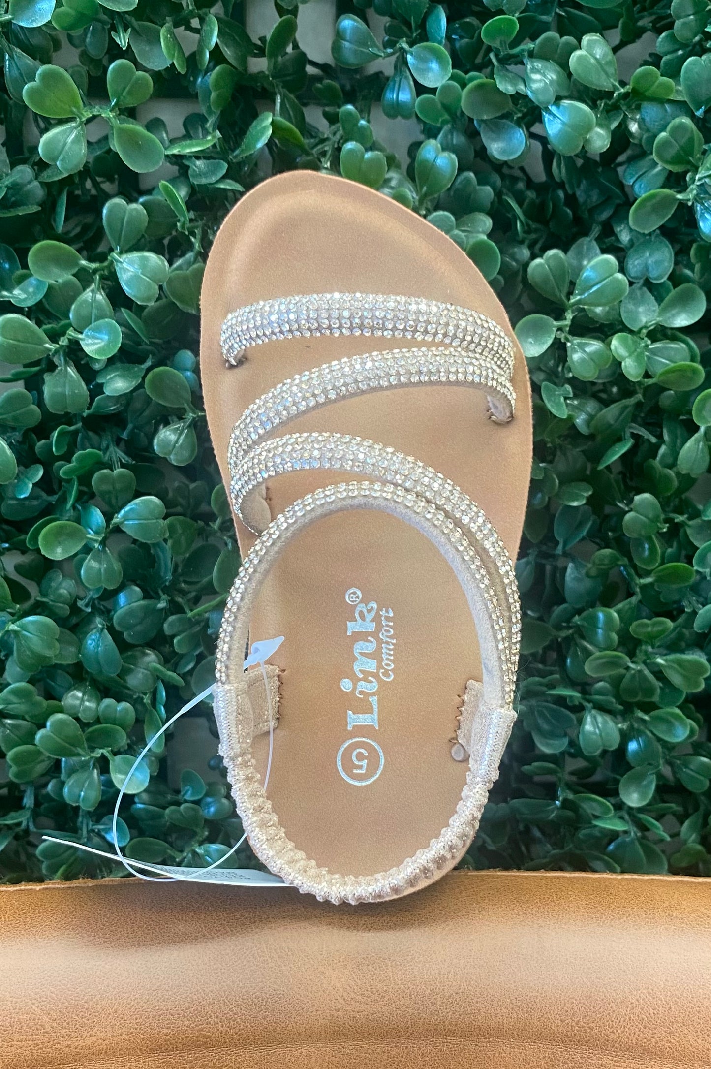 Discounted Gold Sparkle Sandals Collection