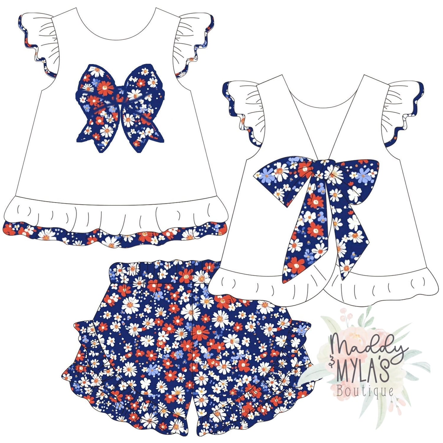 RTS Patriotic Floral Collection
