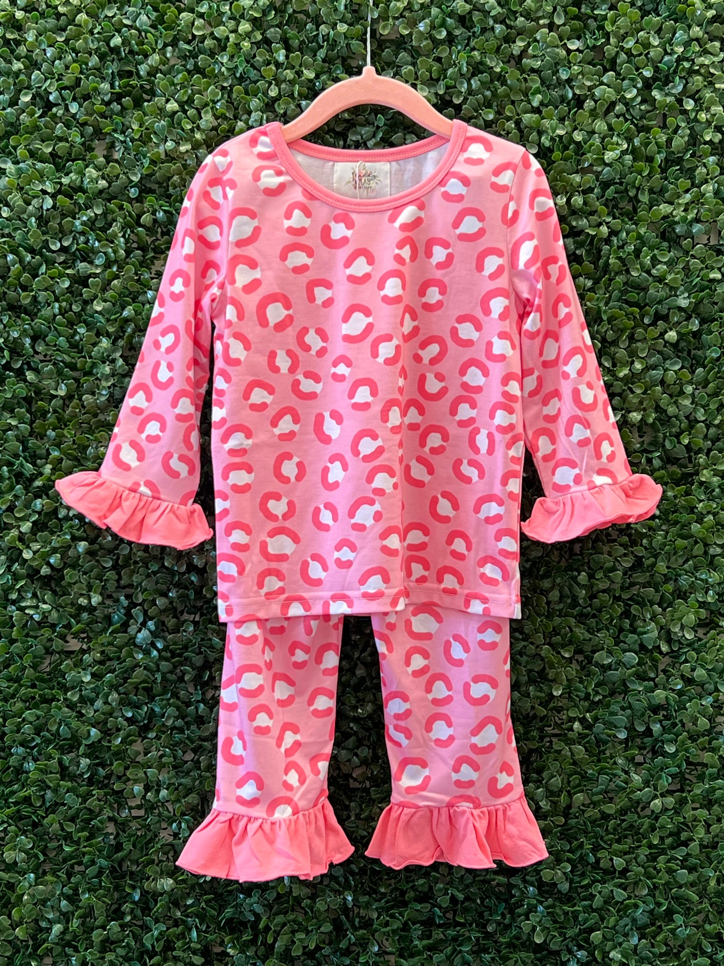 RTS Pink Spotted Pajamas