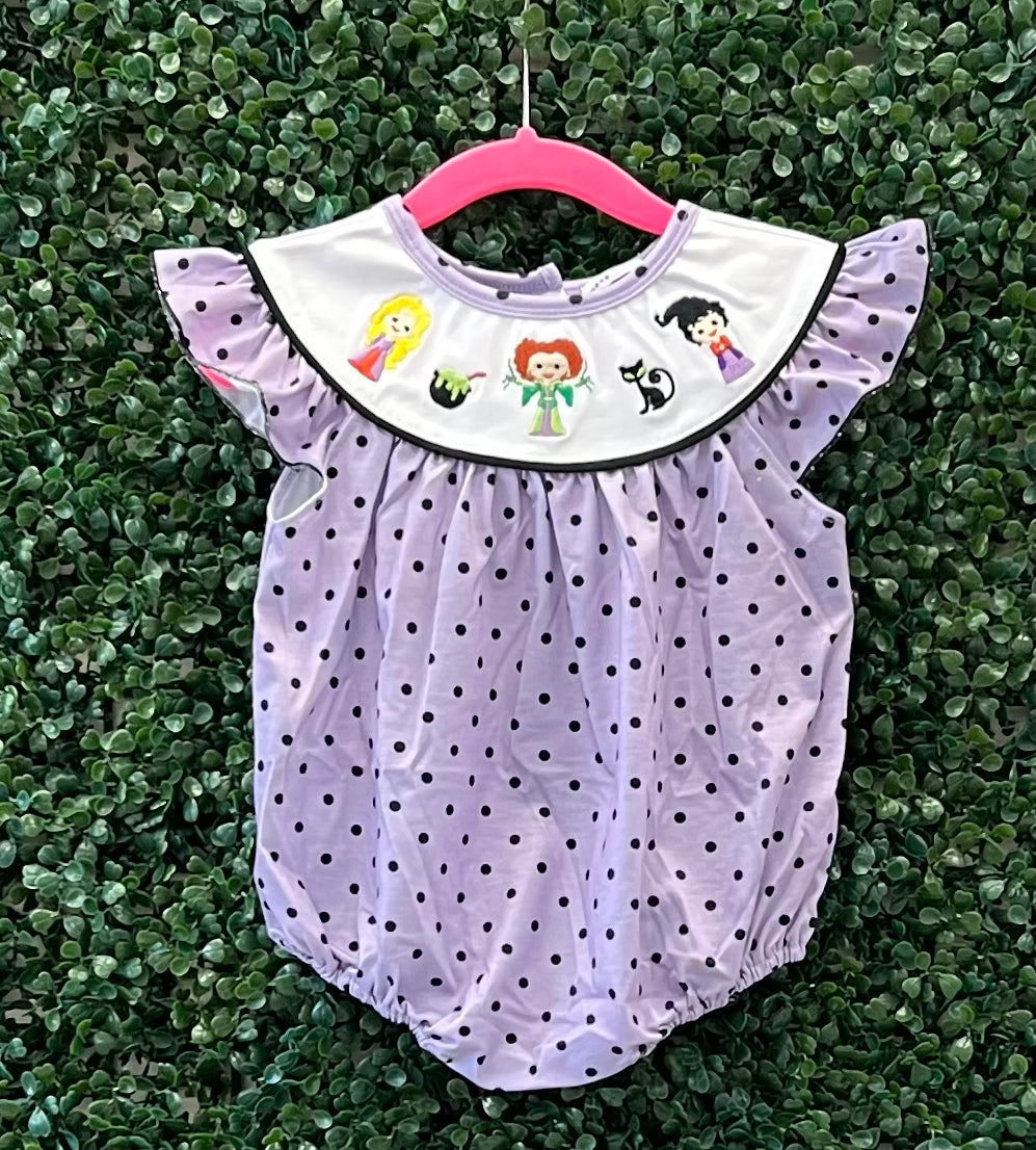 RTS Purple Polka Dot Witch Collection