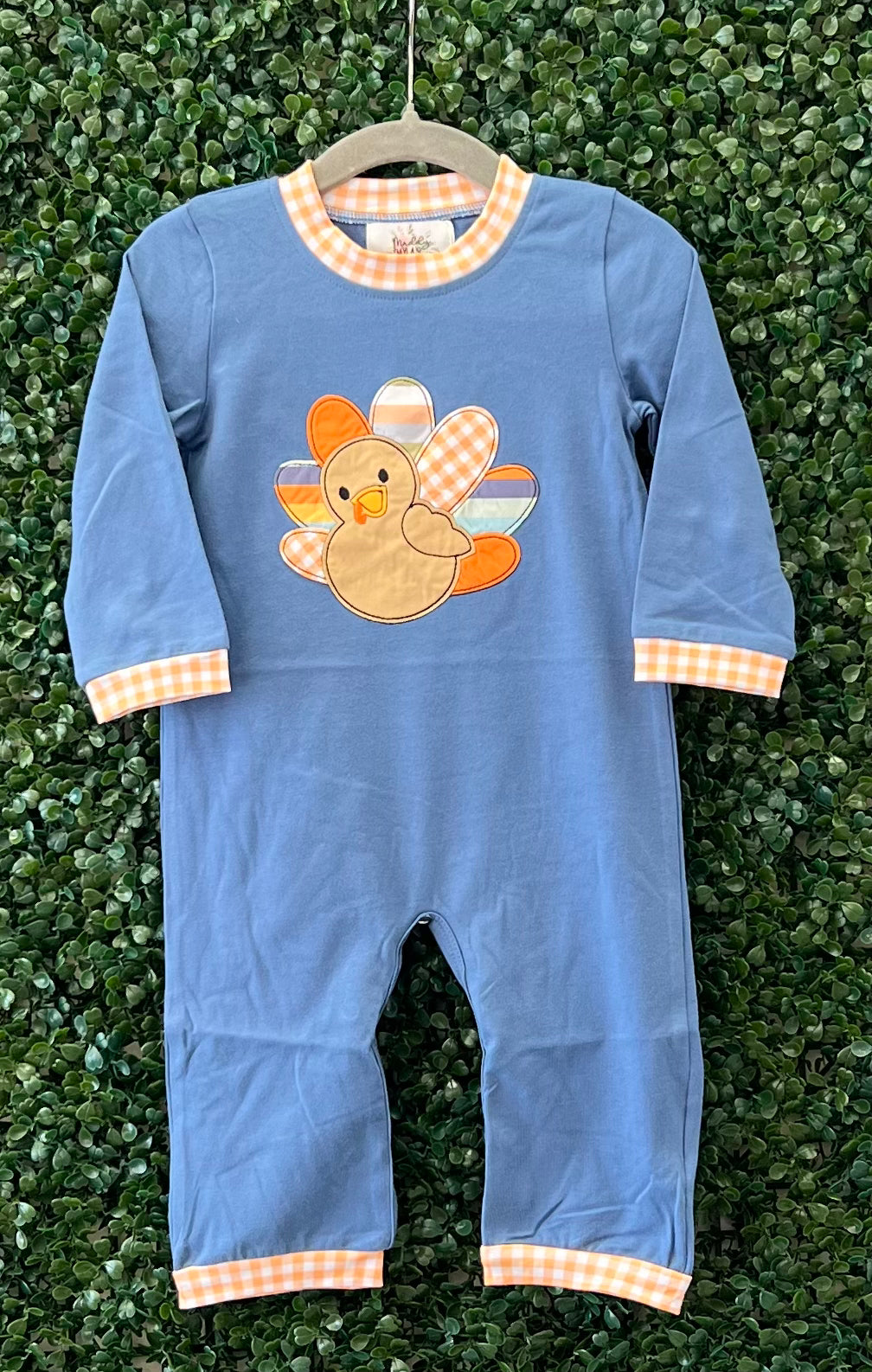 Discounted Little Applique Turkey Sibling Set Collection