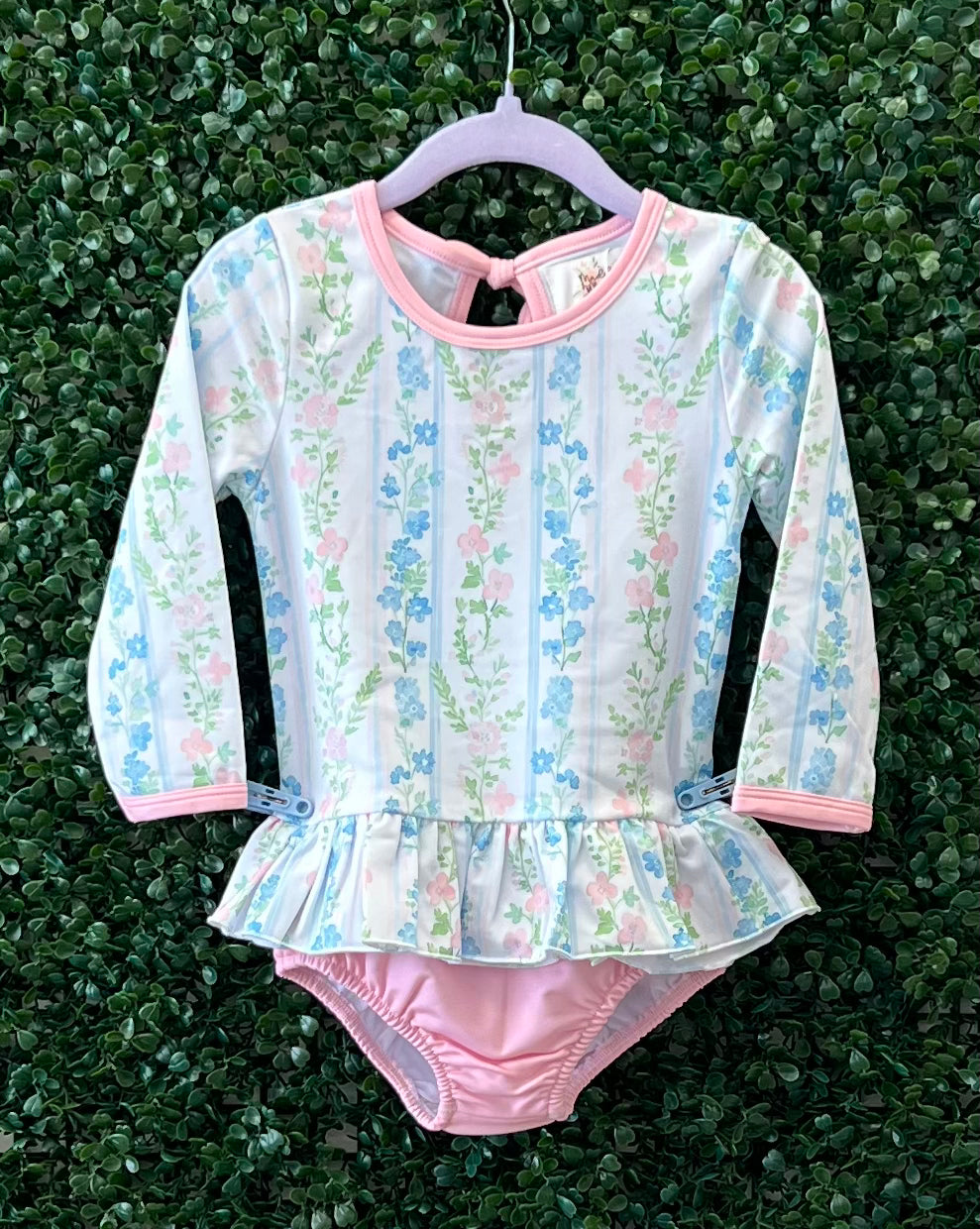 RTS Pastel Floral 2pc Swimsuit Collection