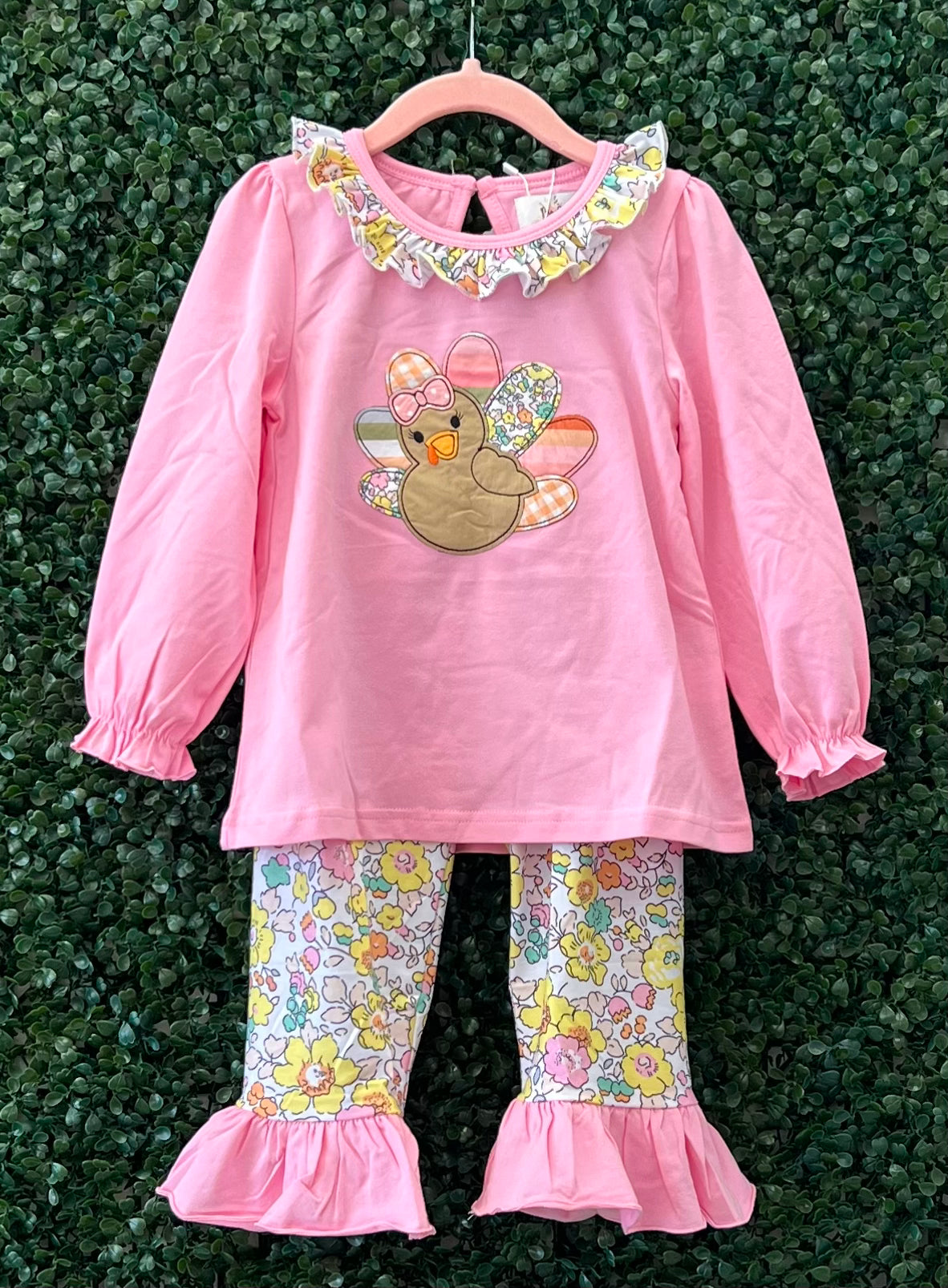 RTS Little Applique Turkey Sibling Set Collection