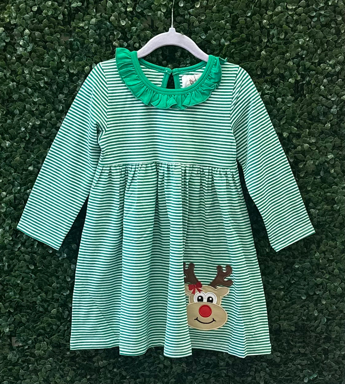 RTS Green Striped Reindeer Collection
