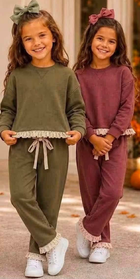 Pre-Order Ruffle Pant Sets Collection