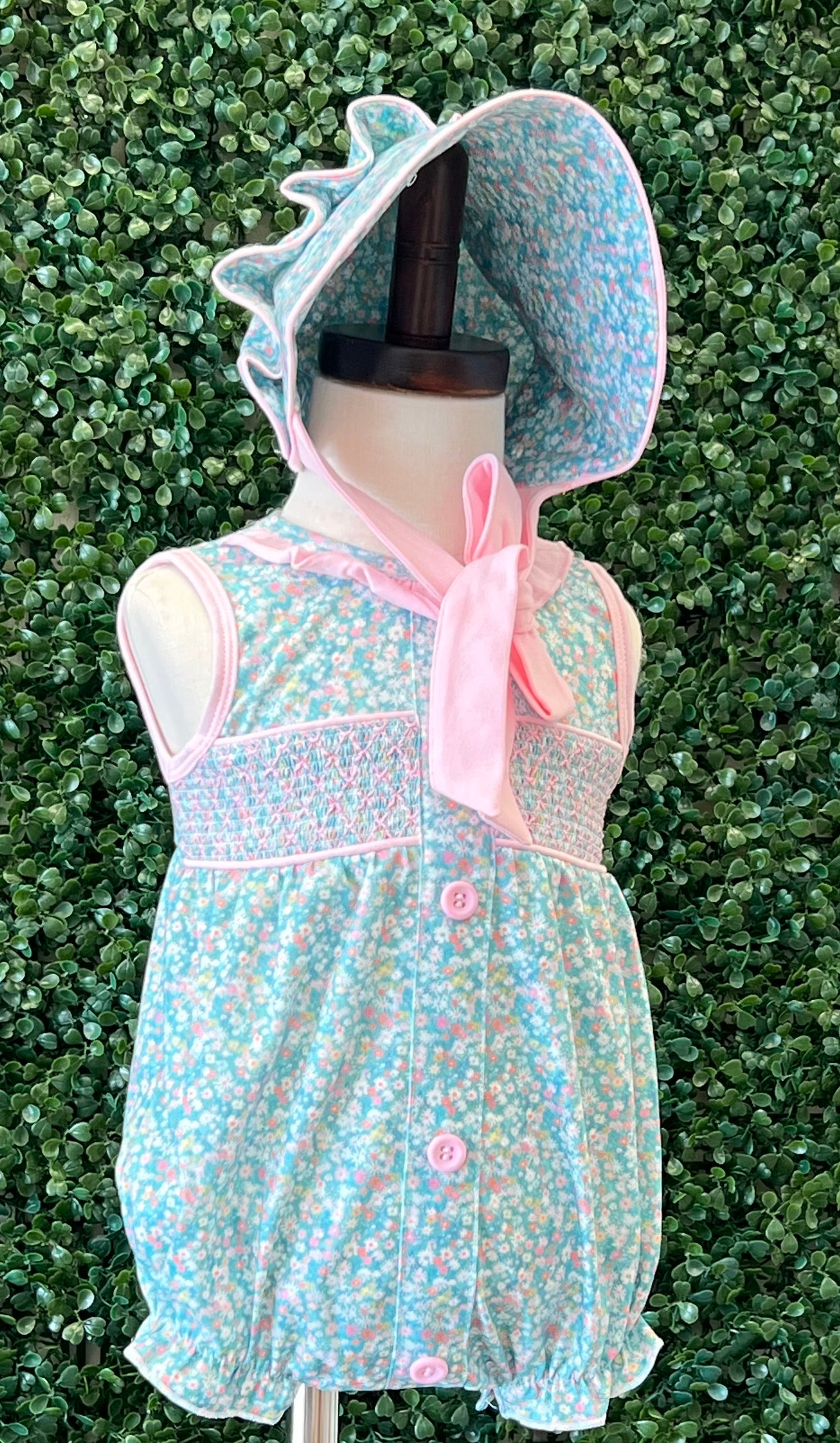RTS Green Floral Smock Collection