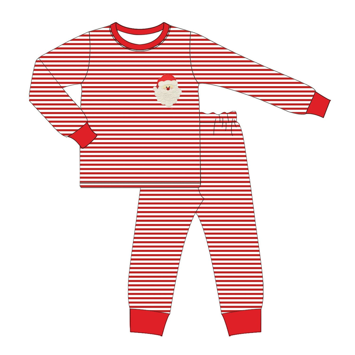 Pre-Order Red Striped Santa Loungewear Collection