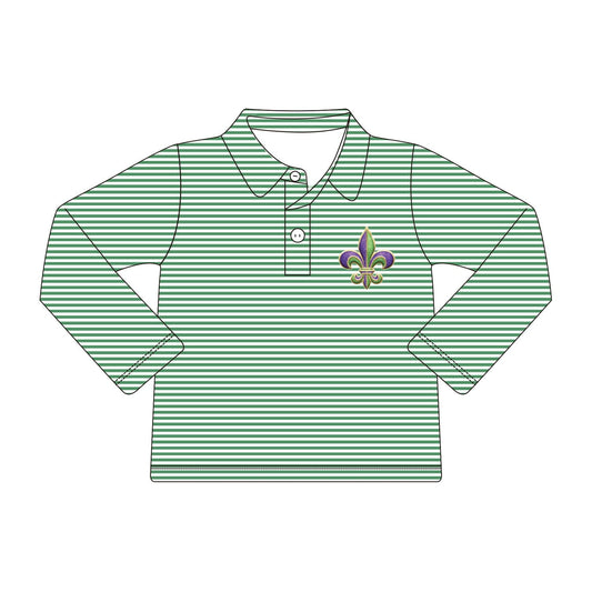 Pre-Order Mardi Gras Boy Polo Shirts Collection