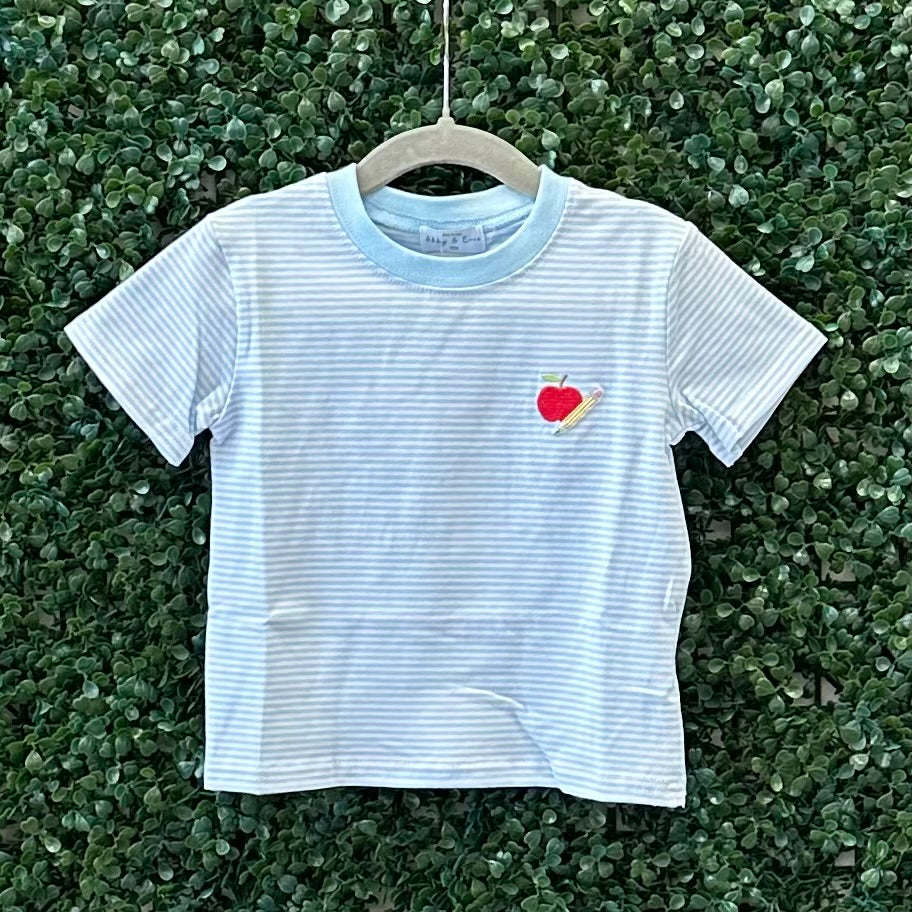 RTS Blue Striped School Supply T-Shirt Collection