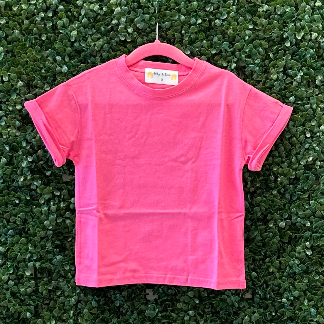 RTS Plain Tee with Cuffed Sleeve Collection
