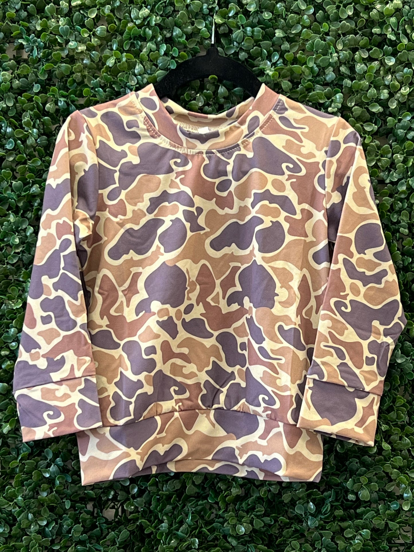 RTS Camo 2 Thin Pull-over