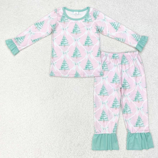 Pre-Order Labor Day Sale Sweetest Christmas Tree Girl Pajamas