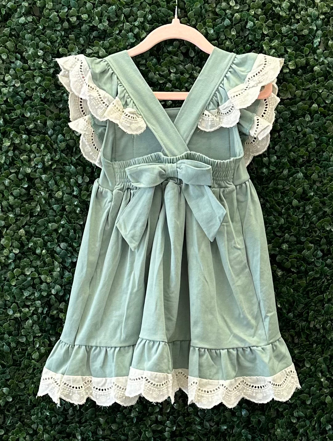 RTS Green Ruffles and Lace Collection