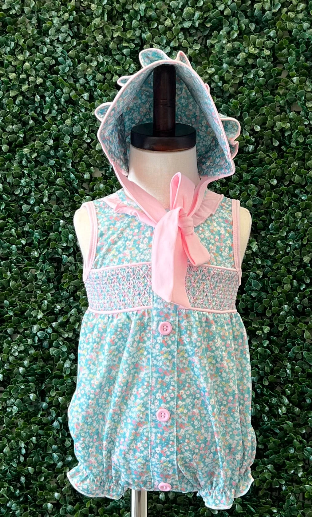 RTS Green Floral Smock Collection