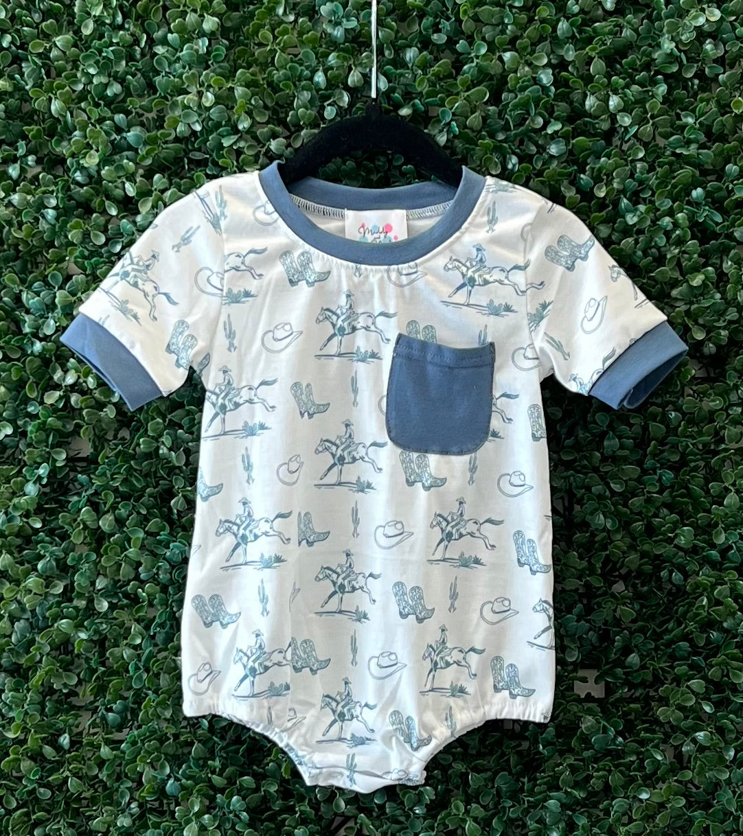 RTS Cowboy Toile Sibling Collection