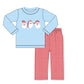 Pre-Order Red and Blue Faces of Santa Collection