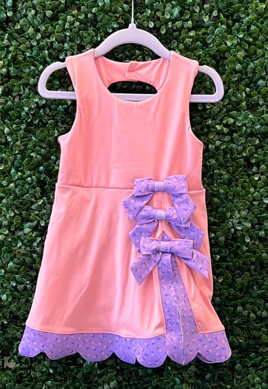 Discounted Scalloped Bow Athletic Dress Collection