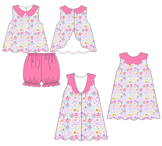 Pre-Order BYS PO39 Spring Floral Scallop Collection