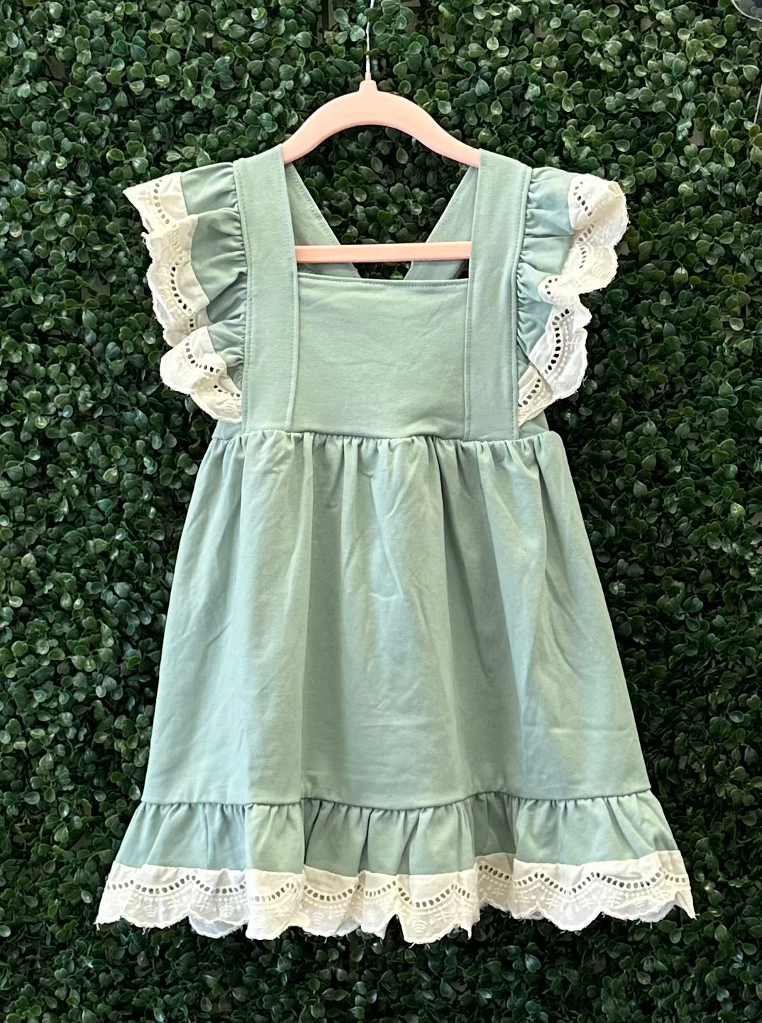 RTS Green Ruffles and Lace Collection