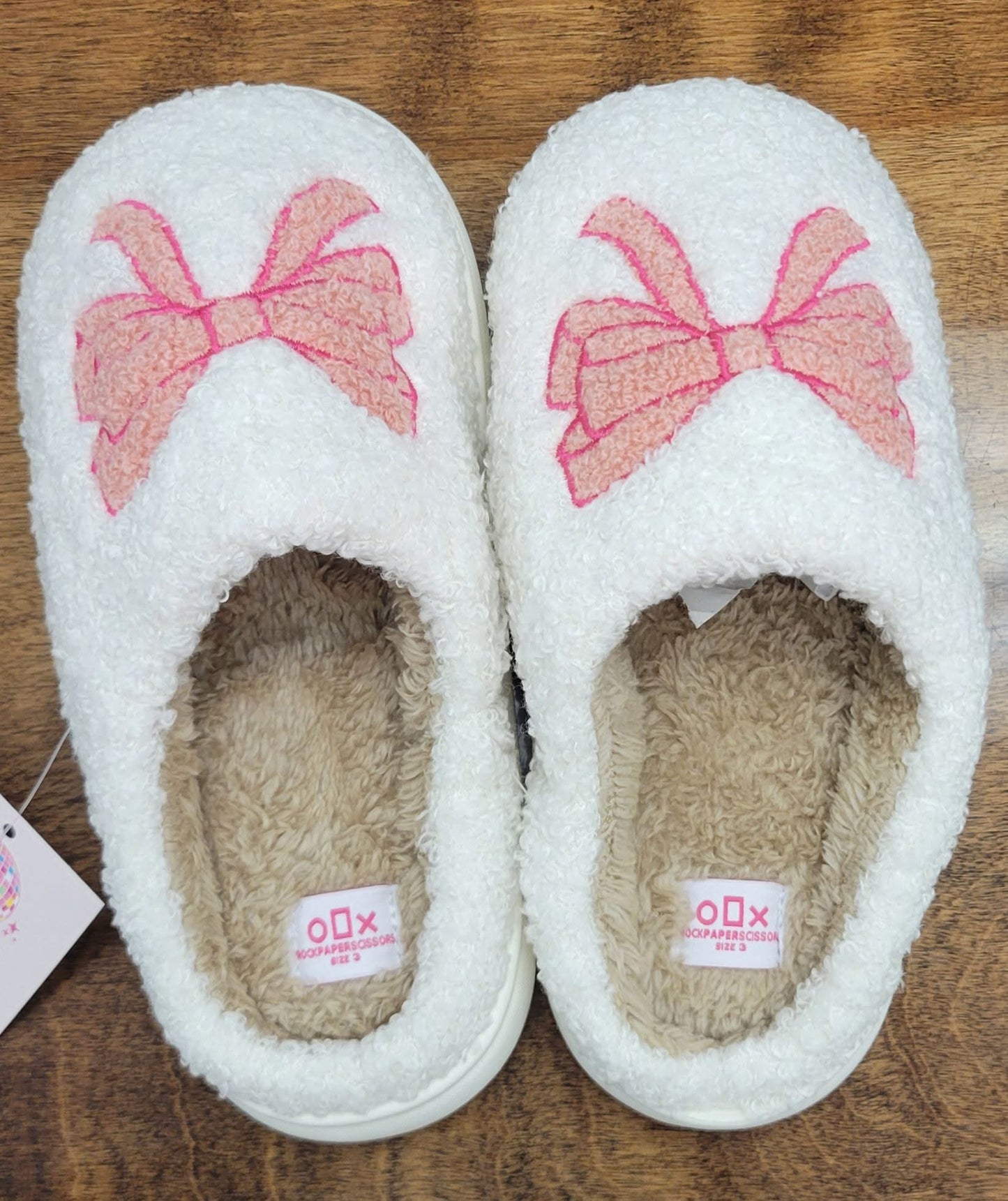 Beautiful Bow Slippers