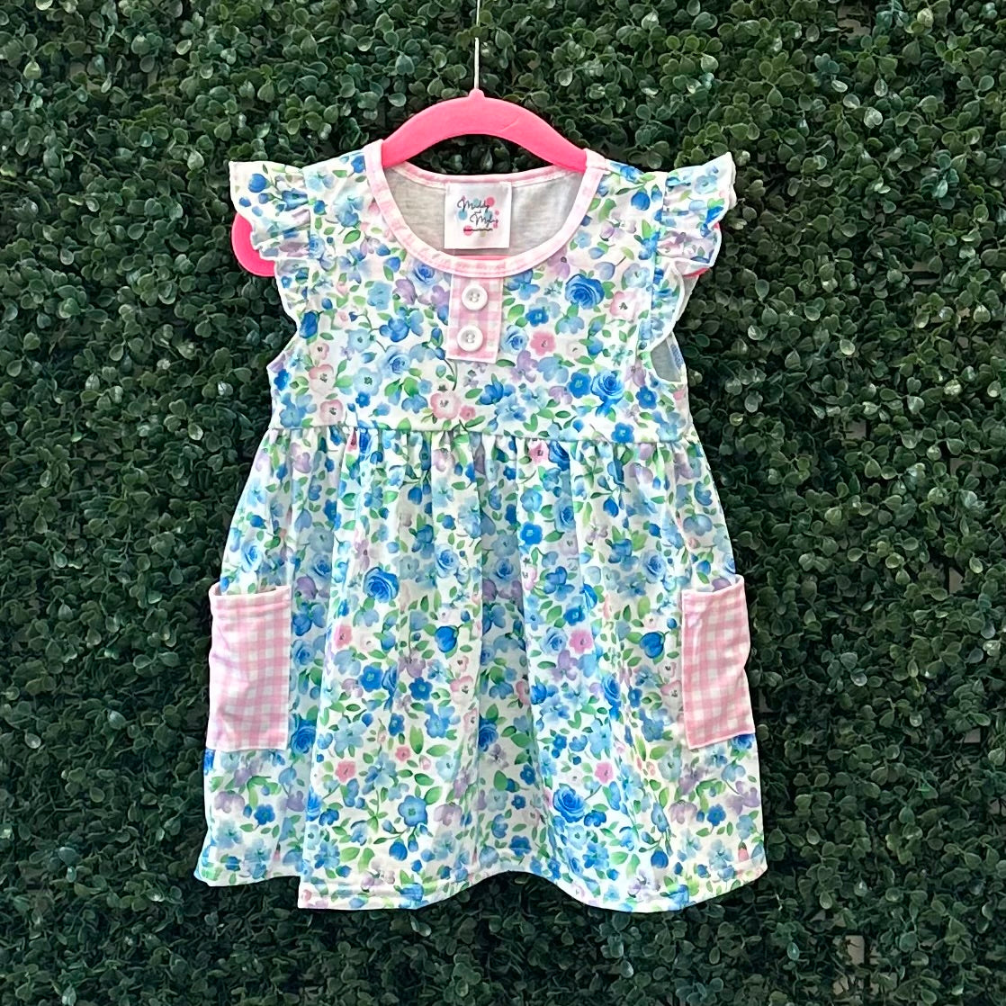 RTS Sweet Summer Blue Floral Mommy & Me Collection
