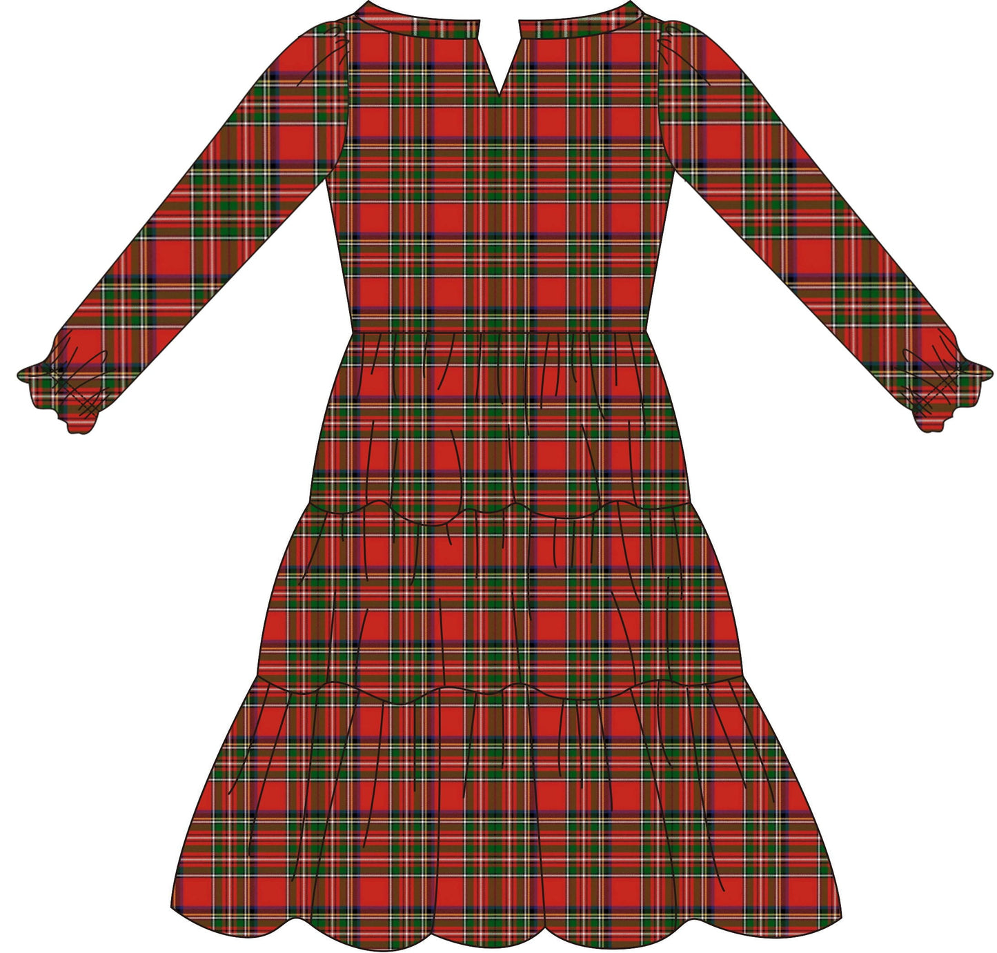 Pre-Order Christmas Plaid Dressy Woven Collection