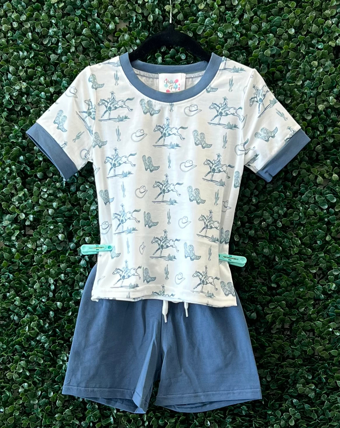 RTS Cowboy Toile Sibling Collection