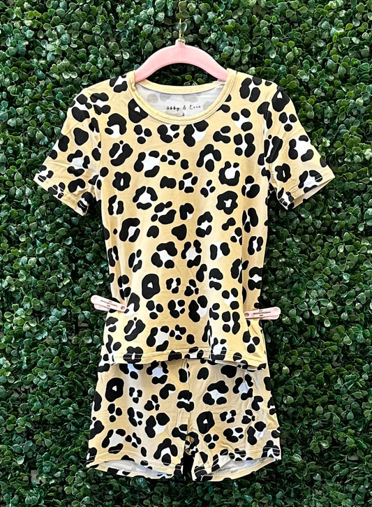RTS Leopard Bamboo Pajama Set Collection