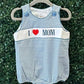 RTS I Heart Mom Blue Smock Collection
