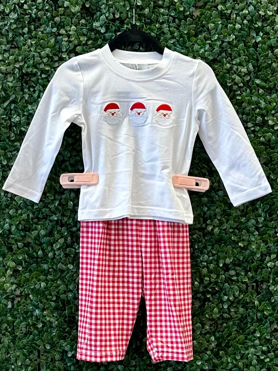 RTS Red and White Santa Trio Collection