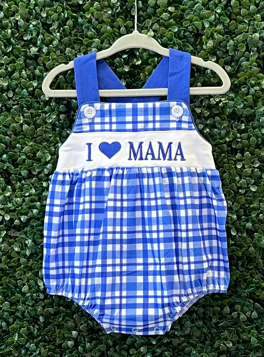 Discounted Royal Blue I Love Mama Collection