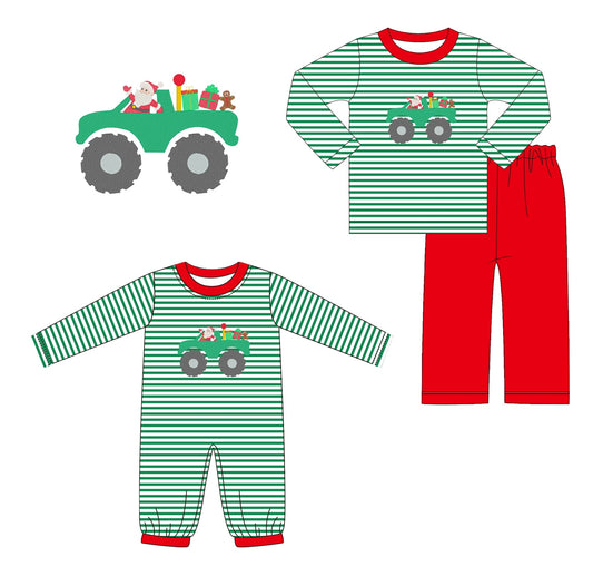 OTW Monster Truck Christmas Sibling Set Collection