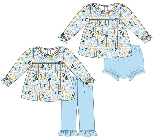 Pre-Order BYS PO38 Mixed Blue and Yellow Floral Collection