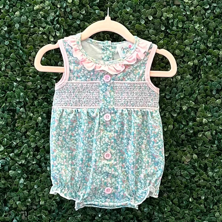RTS Green Floral Smock Collection