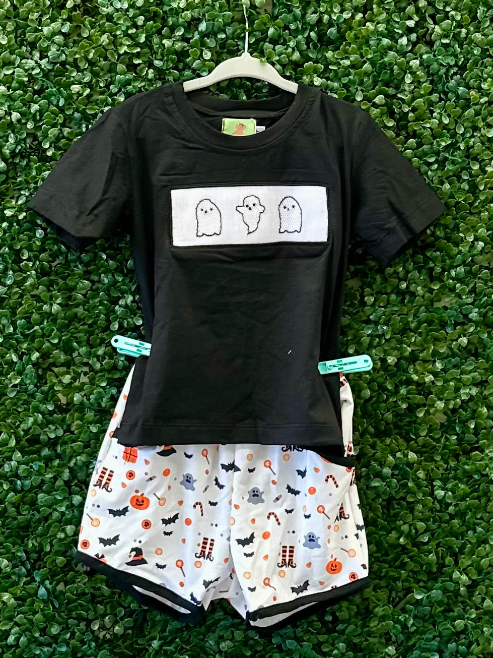 RTS Smocked Ghost Trio Sibling Sets Collection
