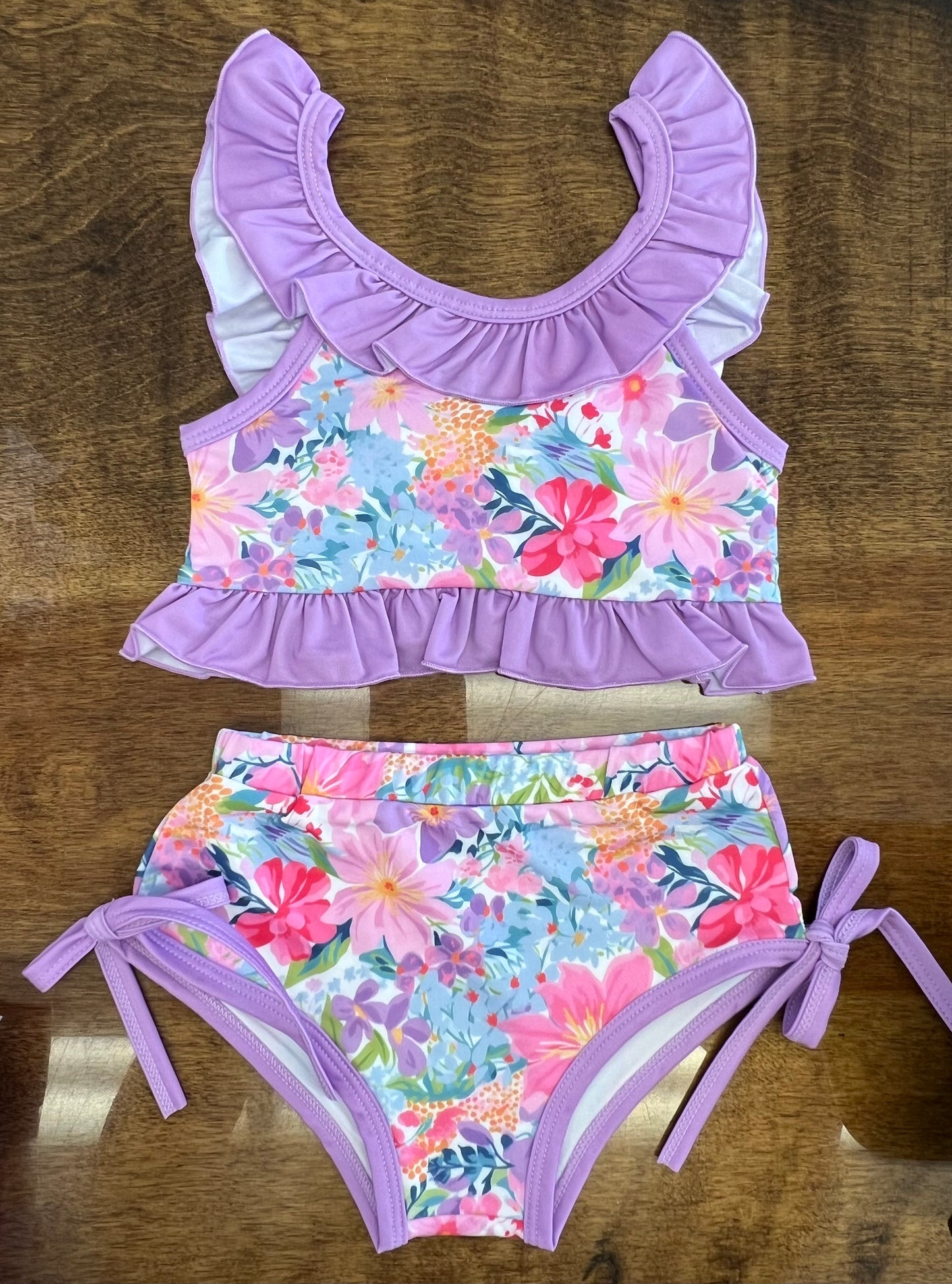 RTS Lavender Floral Swimsuits Collection