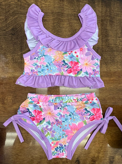 RTS Lavender Floral Swimsuits Collection