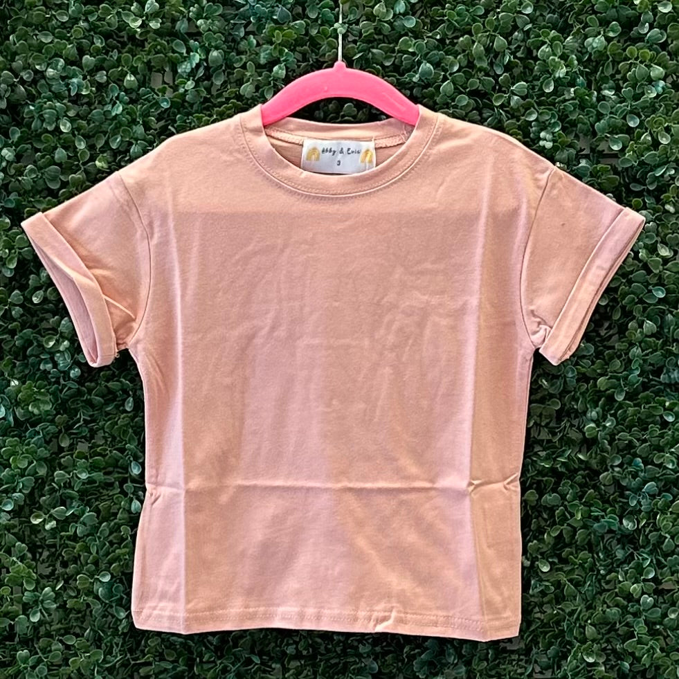 RTS Plain Tee with Cuffed Sleeve Collection