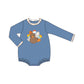 Pre-Order A Little Applique Turkey Sibling Set Collection