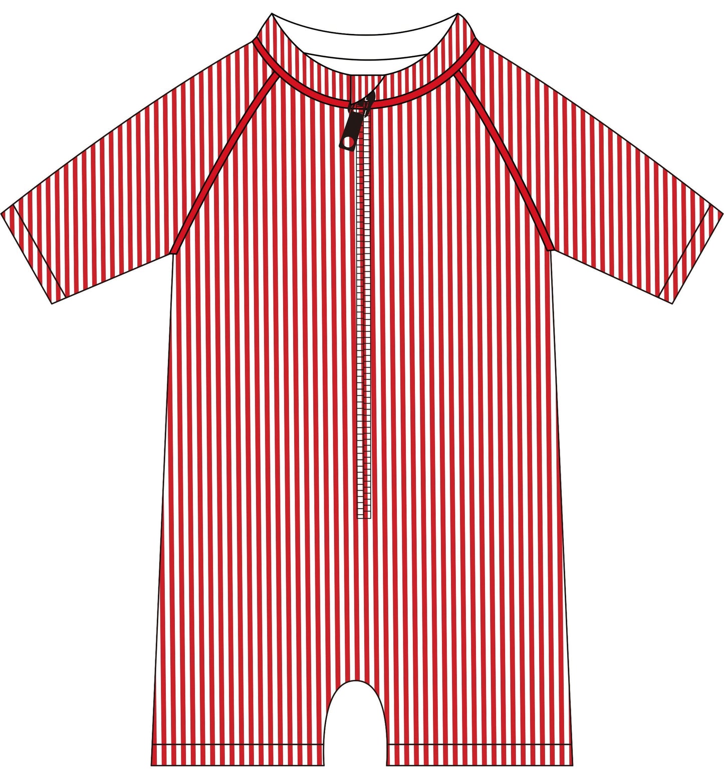 Pre-Order Red and White Swimsuit Collection