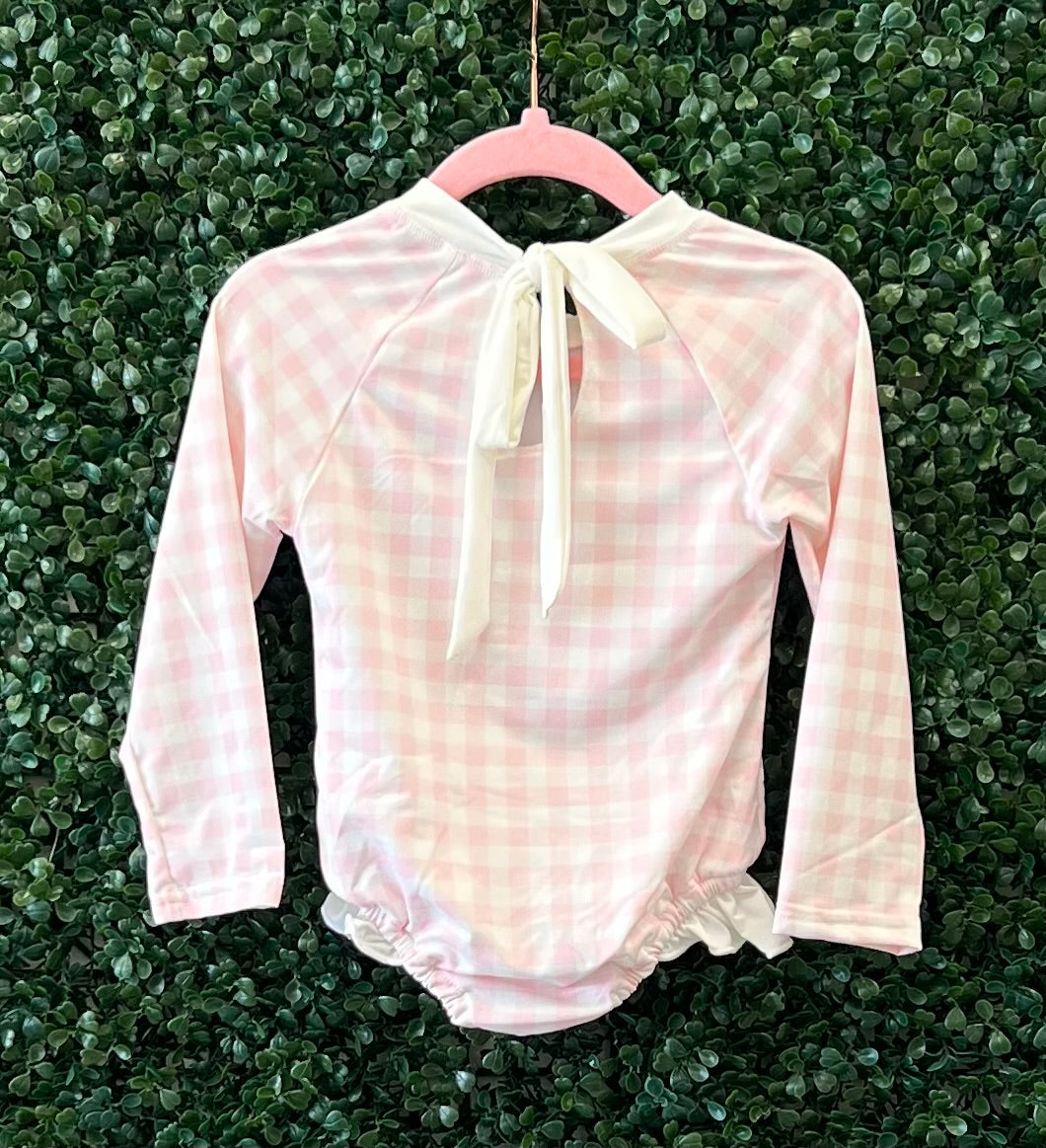 RTS Pink Gingham Swim Collection