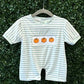 Discounted Smocked Pumpkin Trio Sibling Sets Collection