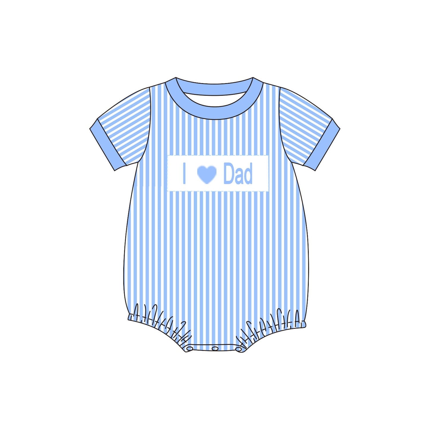 Pre-Order Blue and Pink I Heart Dad Collection