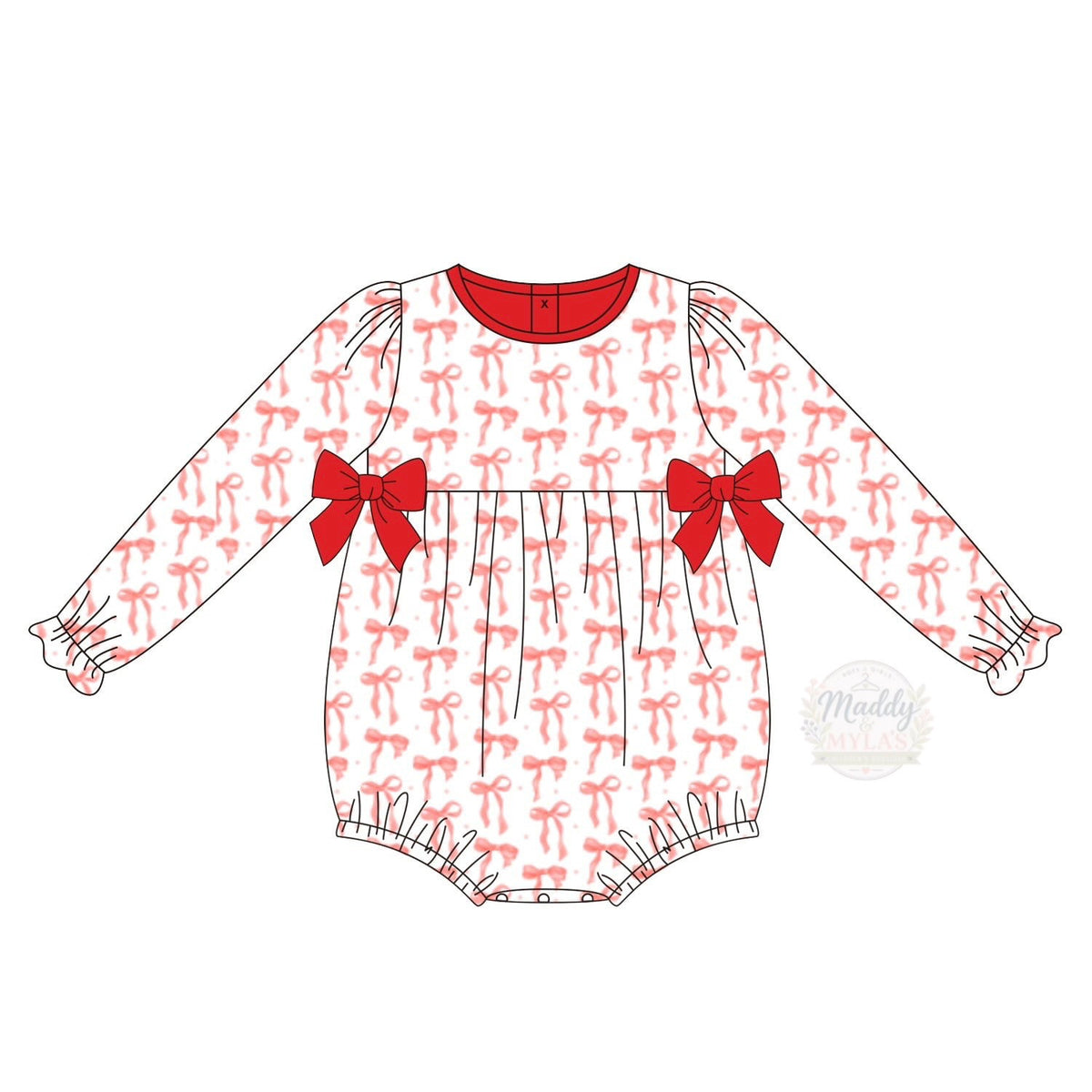 Pre-Order Fancy Red Bows Collection