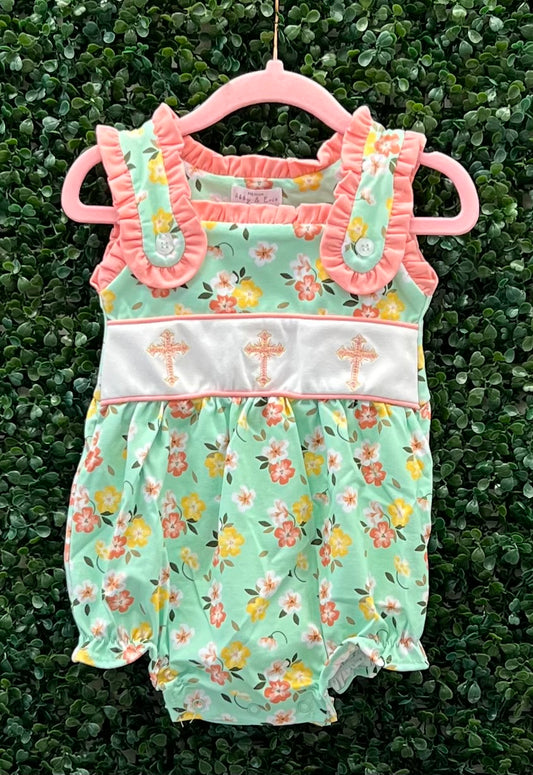 RTS Green Floral Cross Collection